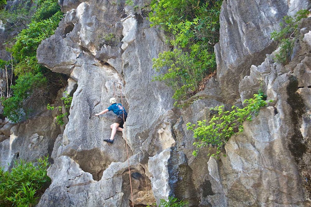 Make sure you are in good health to conquer the steep cliffs 